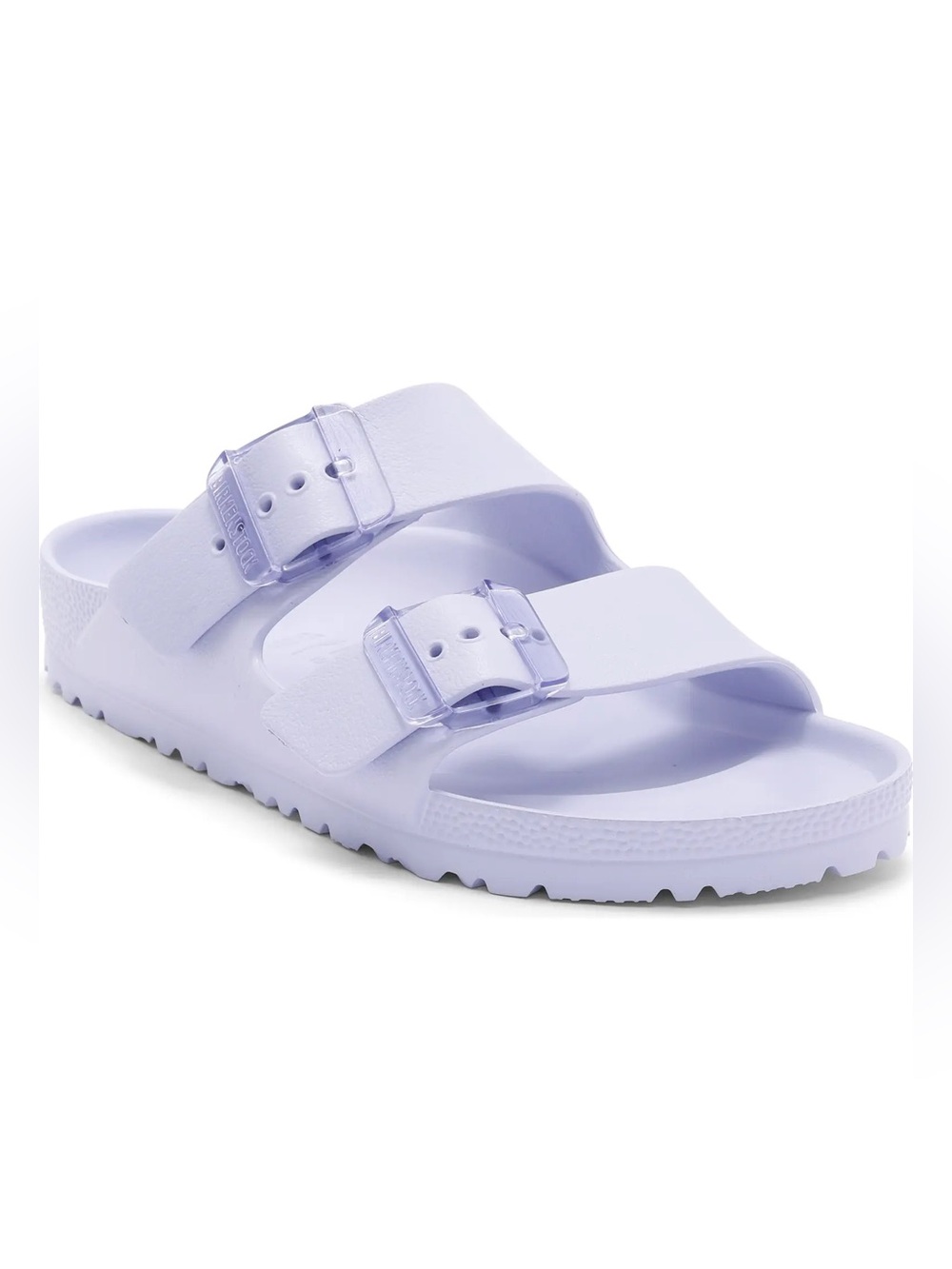 Birkenstock Arizona Two-Strap EVA Slide Sandals purple fog various sizes